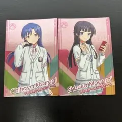 アイドルマスターツアーズ　GWキャンペーン プロモーションカード 2種セット