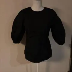 PLSTワッシャーバルーンスリーブ シャツ