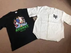 オードリー オールナイトニッポン 東京ドーム ユニフォーム＆Tシャツ(黒)