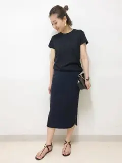 ◻️ ドゥーズィーエムクラス トリアセジョーゼットペンシルスカート ◻️