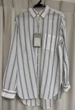 美品★MARKAWARE 18SS ストライプ コンフォートフィットシャツ 2