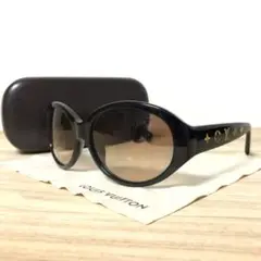 極美品 鑑定済 ルイヴィトン サングラス オプセシオン ロン モノグラム