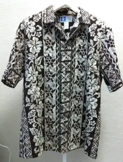 RJC 半袖アロハシャツ 　ブラウン