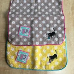 猫ネコねこちゃん⭐️刺繍タオルハンカチセット