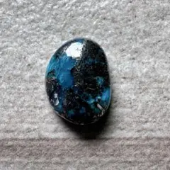 ターコイズ　ナコザリ　5.2ct アイランドパイライト　ミディアムグレード