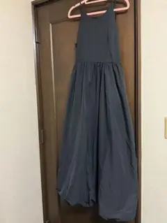 しまむら ロングワンピース ブラック