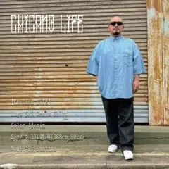 新品未開封【Chicano Life】デニムシャツ チカーノスタイル