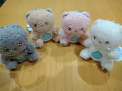 一滴の涙付き♥さみしがりやのなきむしベア　マスコット　全4種セット　弐