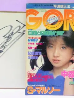 中森明菜 直筆サイン色紙 & オマージュ〈賛歌〉 to 中森明菜 / 島田雄三 81vKghL2aaL.jpg