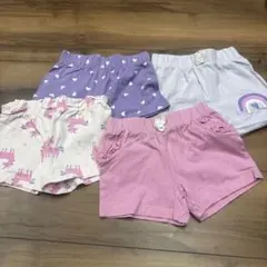 キッズ 半ズボン 4点セット 90cm