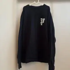 PHATRNK ブラック ロングスリーブ Tシャツ