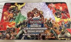 遊戯王プレイマットWCQ2013魁炎星王ソコウユウシ 並行輸入品