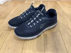 スケッチャーズ サミッツ スリッポン スニーカー 52811 ネイビー25cm