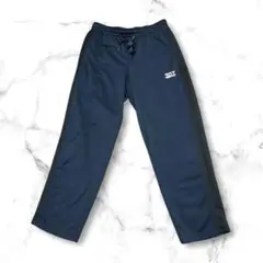 メンズ ジャージパンツ L 紺 スポーツ トレーニング 美品