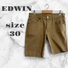 最終価格 エドウィン　ショートパンツ　ストレッチ　30 裾切りっぱなし