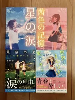 スターツ出版文庫　三月のパンダジア　4冊セット　星の涙　茜色の記憶　等