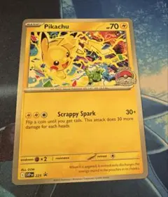 ピカチュウ WCS プロモ 2025 海外 英語 アナハイム ポケモンカード