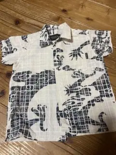 PAIKAJI 半袖シャツ Mサイズ ドラゴン柄