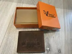 【新品・未使用】　メンズ2つ折り財布