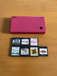 ピンク ニンテンドーDSi 本体 カセット付き