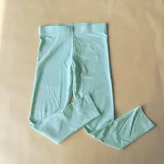 CYNTHIA ROWLEY キッズレギンス 薄手 8歳用 エメラルドグリーン