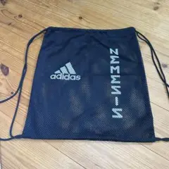 adidas メッシュシューズバッグ ブラック