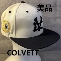 COLVETT ベースボールキャップ ホワイト　キャップ　メンズ