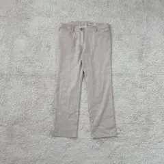 チノパン ストレートパンツ コットン リネン ストレッチ カジュアル シンプル