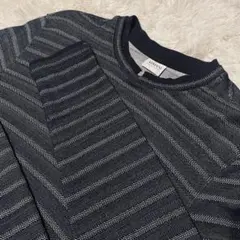 ARMANI アルマーニ コレツィオーニ 長袖 カットソー ネイビー XL