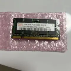 Hynix 1GB DDR2 & PNY 1GB DDR3 メモリセット
