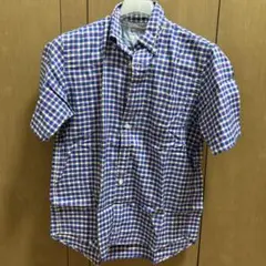 DOCLASSE 半袖チェックシャツ Mサイズ
