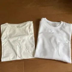 ⭐️GLOBAL WORK ☆Tシャツ　☆サイズ　L ☆ホワイト　☆2枚