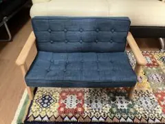 子供用ソファ　2人掛け　中古　長野市　手渡し
