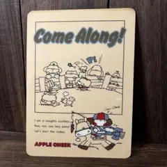 アップルチーク　下敷き　【昭和レトロ】