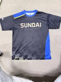 駿台学園高校 バレーボール Tシャツ 黒/青