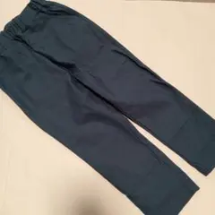 100サイズ　ダークブルー ウエストゴム パンツ