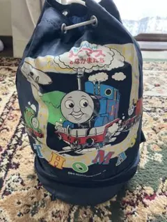 トーマス ドローストリングバッグ ネイビー