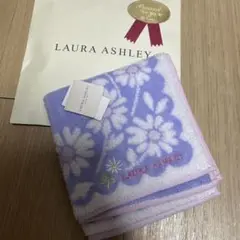 LAURA ASHLEY 花柄タオルハンカチ