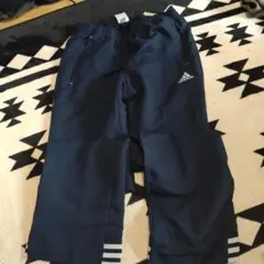 新品　未使用　adidas ネイビー パンツ ストライプ　レディース　L