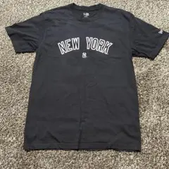 New Era NEW YORK ブラック Tシャツ X LARGE