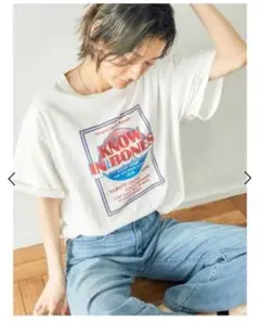 【新品タグ付き】ungrid ツアーロゴルーズtee