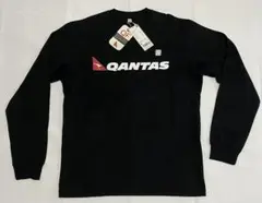 カンタス航空 オールドユニクロ Mサイズ 未使用 ロンT 長袖Tシャツ 黒