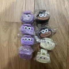 ソーセージリップモンスター　ヘアクリップ　8個セット