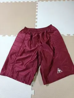 le coq sportif ハーフパンツ ワインレッド 日本製