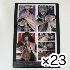 BLEACH セブンイレブン　クリアシート　白哉　日番谷　更木