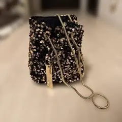PECHINCHAR スパンコール　ミニバッグ　パーティーバック