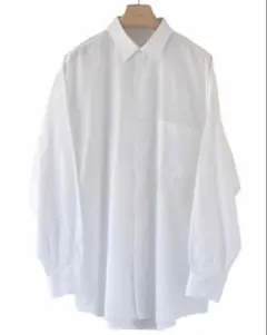 24SS コモリ　COMOLI コモリシャツ 4白　シャツ