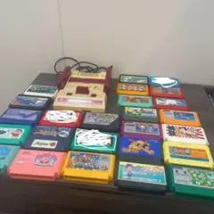 ファミコン本体とゲームソフトセット