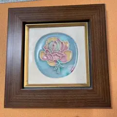 京都嵯峨野　佐分利　正作　【　七宝陶額　魚　】　木枠額装品 Amazon.co.jp: 京都嵯峨野 佐分利 正作 七宝陶額 魚 木枠額装品