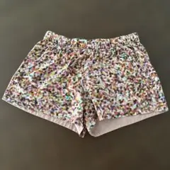 anima カラフル抽象模様ショートパンツ